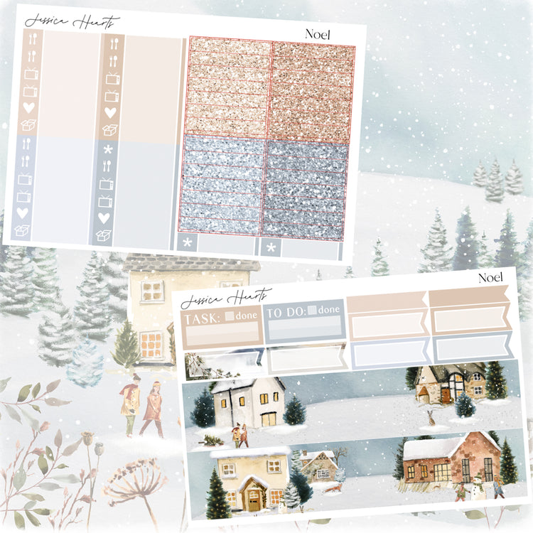 Noel Weekly Sticker Kit