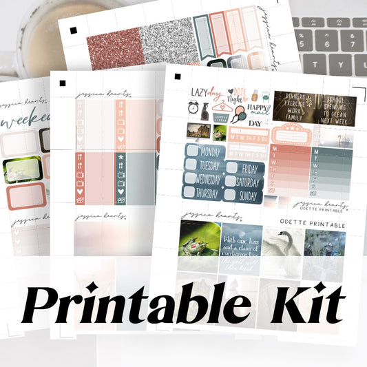 Odette Printable Sticker Kit (Download)