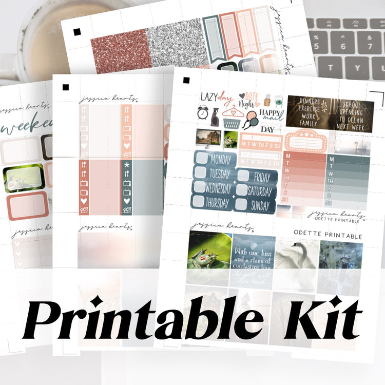 Odette Printable Sticker Kit (Download)