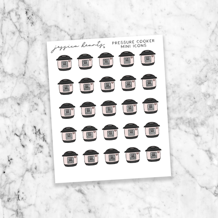 Pressure Cooker Mini Icons