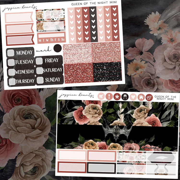 Queen of the Night MINI Sticker Kit