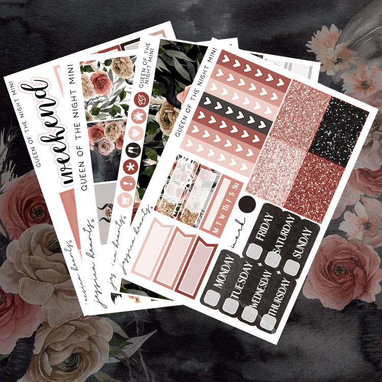 Queen of the Night MINI Sticker Kit