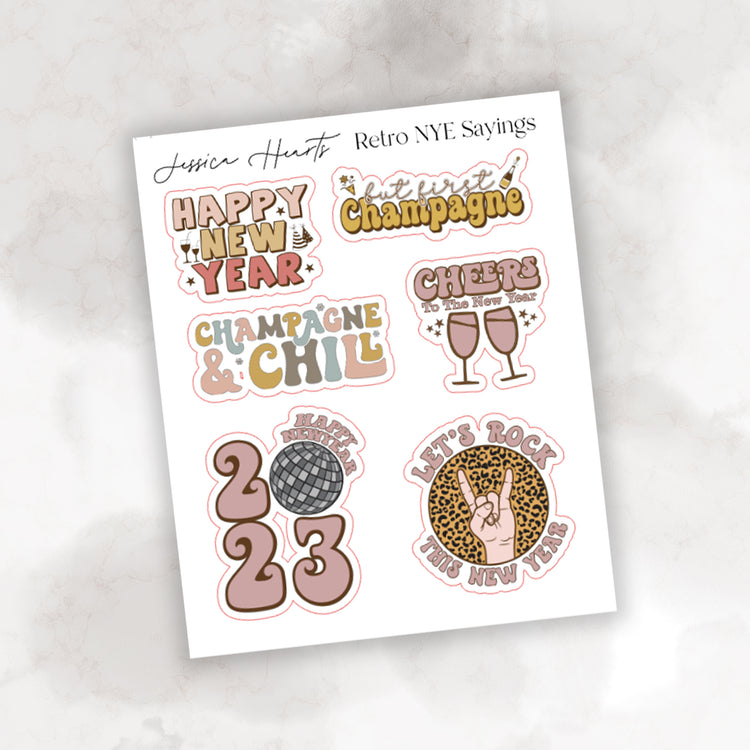 Retro NYE Sayings