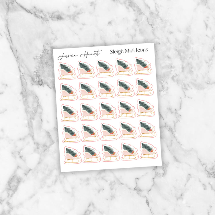 Sleigh Mini Icons