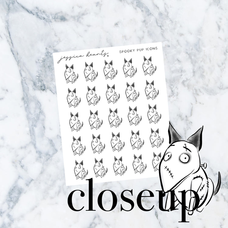 Spooky Pup Mini Icons
