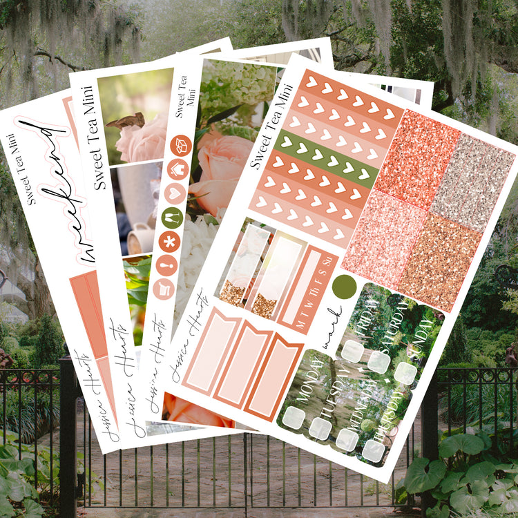 Sweet Tea MINI Sticker Kit