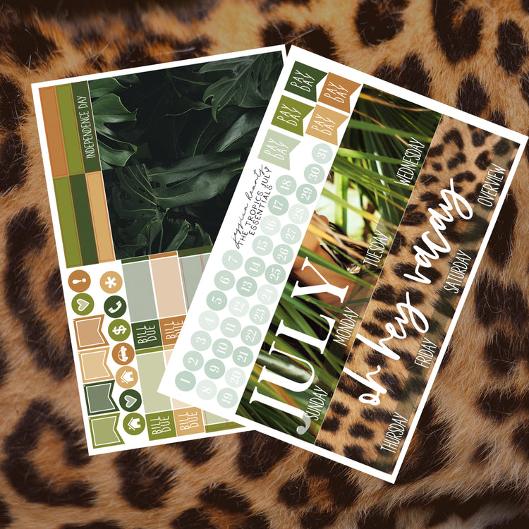 The Tropics July 2022 ESSENTIALS Monthly Kit