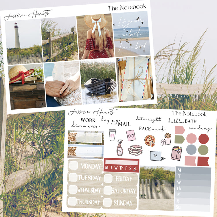 The Notebook Weekly Sticker Kit