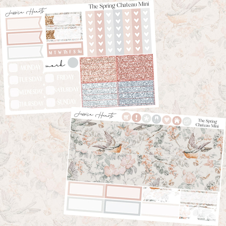 The Spring Chateau MINI Sticker Kit