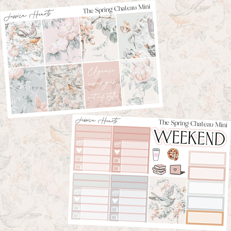 The Spring Chateau MINI Sticker Kit