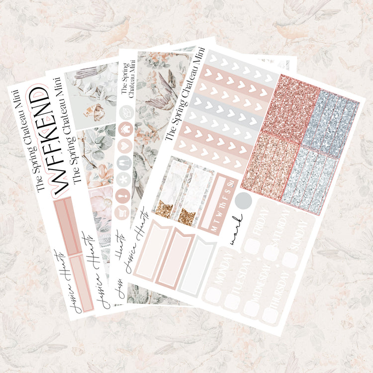 The Spring Chateau MINI Sticker Kit