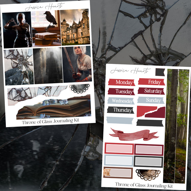 Throne of Glass Journaling Kit