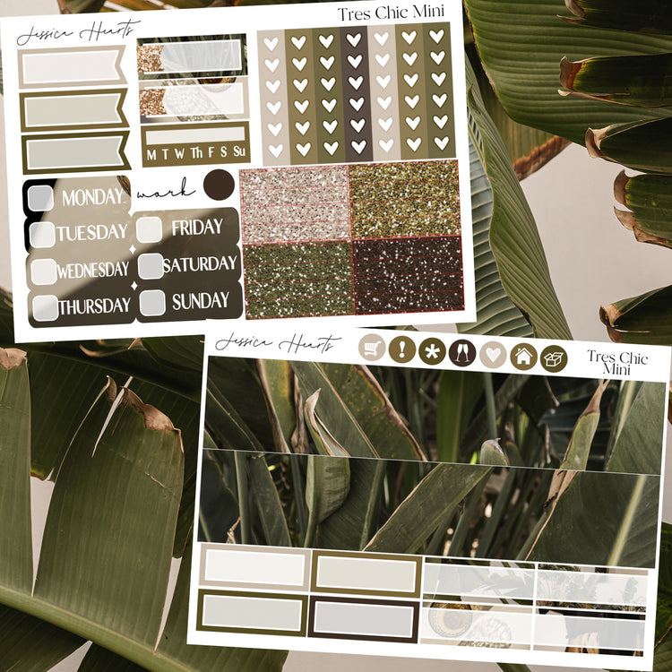 Tres Chic MINI Sticker Kit