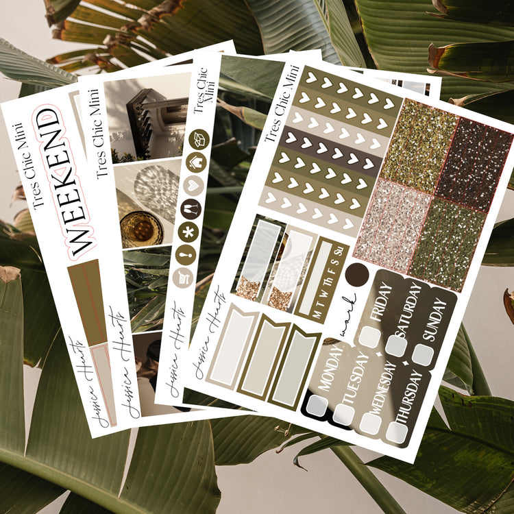 Tres Chic MINI Sticker Kit