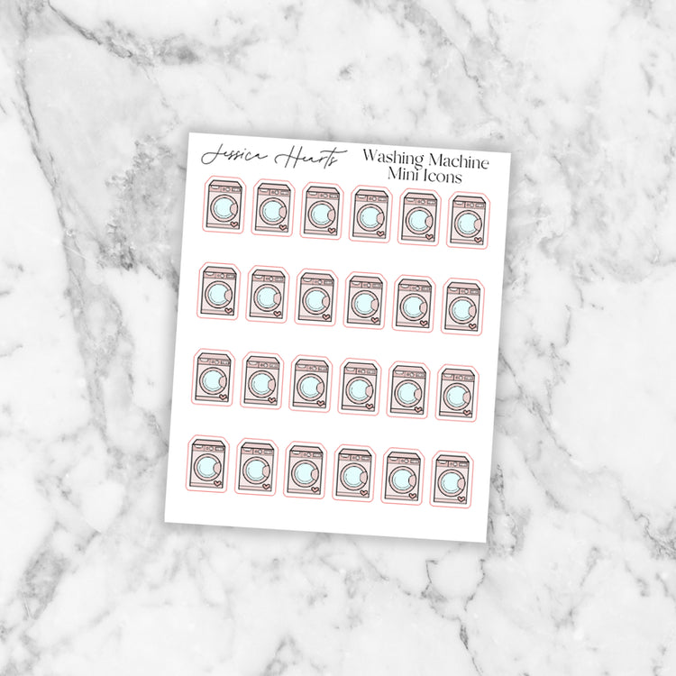 Washing Machine Mini Icons
