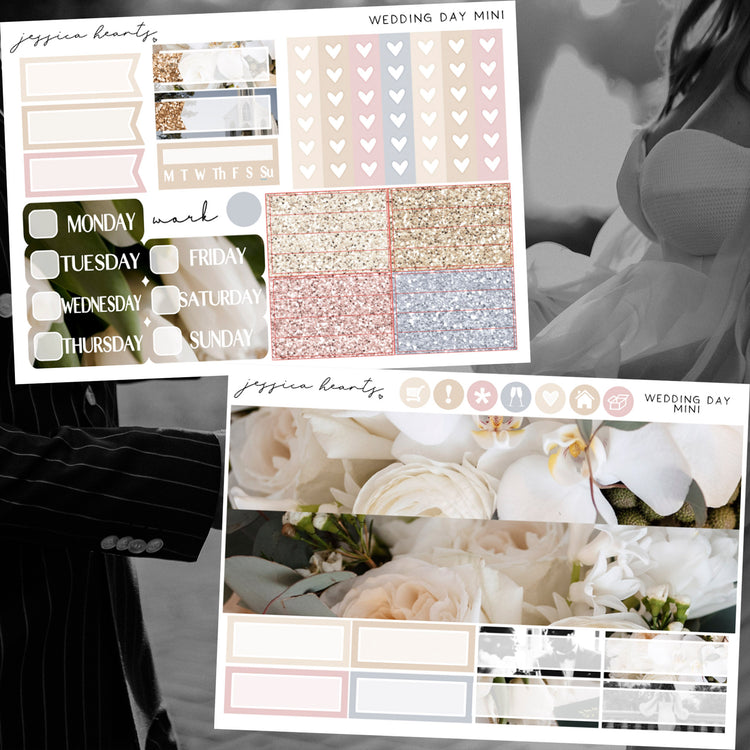Wedding Day MINI Sticker Kit