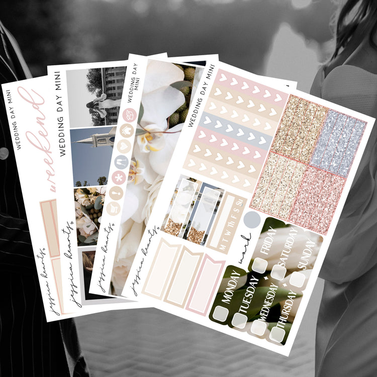 Wedding Day MINI Sticker Kit