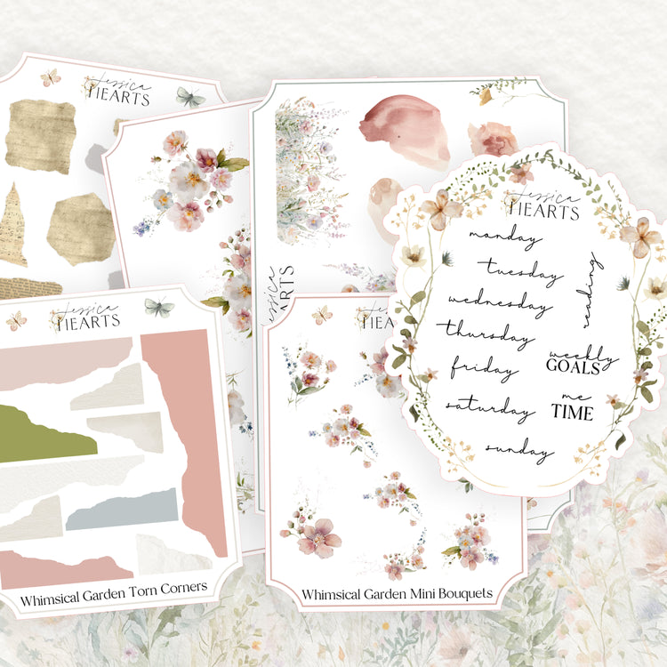 Whimsical Garden Journal Set