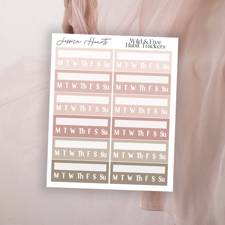 Wild & Free Habit Trackers