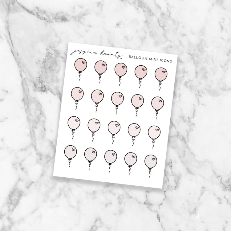 Balloon Mini Icon Sheet