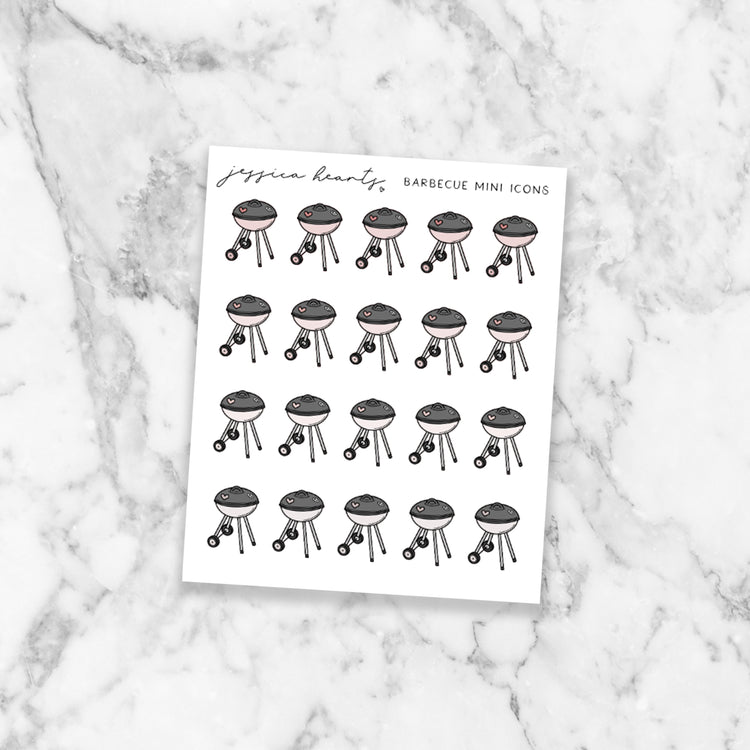 Barbecue Mini Icon Sheet