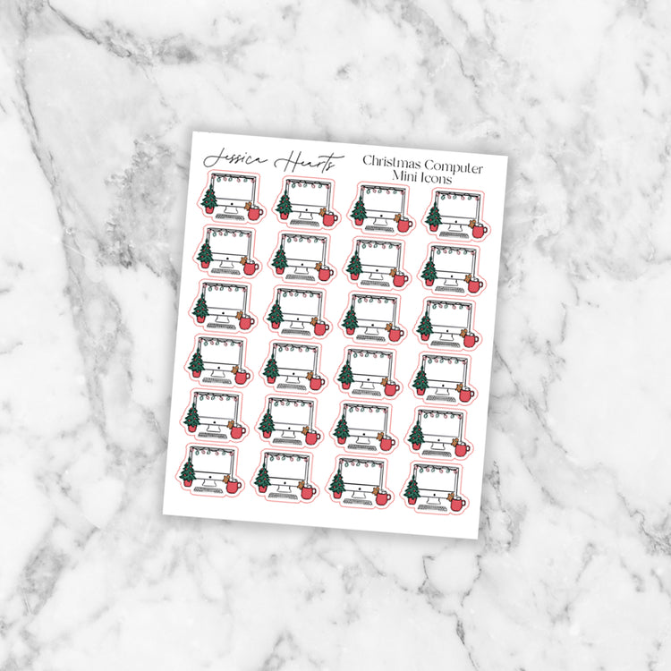 Christmas Computer Mini Icons