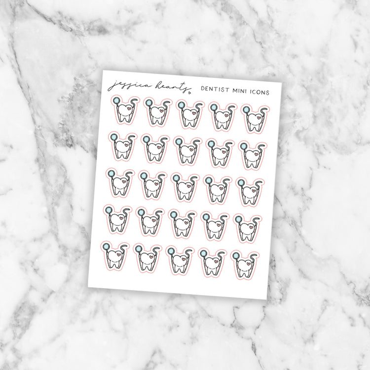 Dentist Mini Icon Sheet