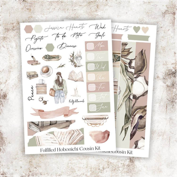 Fulfilled Hobonichi Cousin Kit