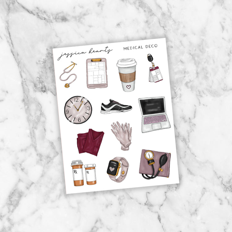Medical Deco Sheet