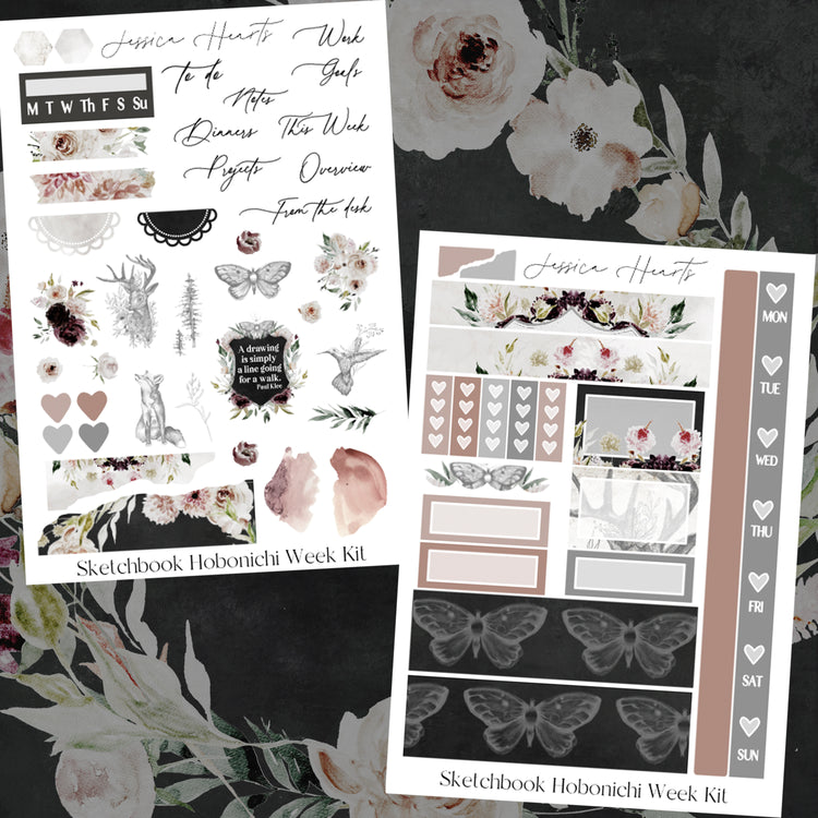 Sketchbook Hobonichi Weeks Kit