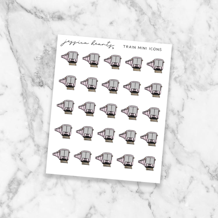Train Mini Icon Sheet