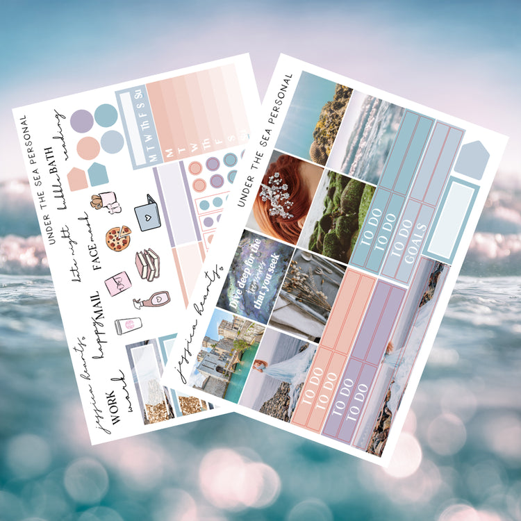 Under the Sea Personal Sticker Kit