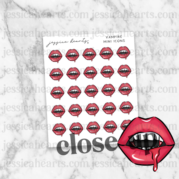 Vampire Mini Icons