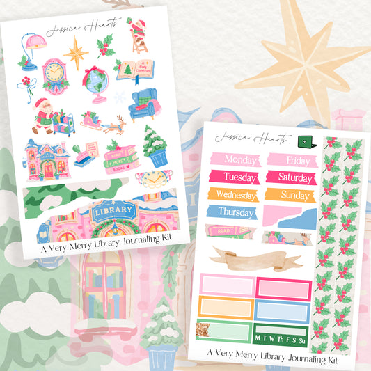 A Very Merry Library Journaling Kit