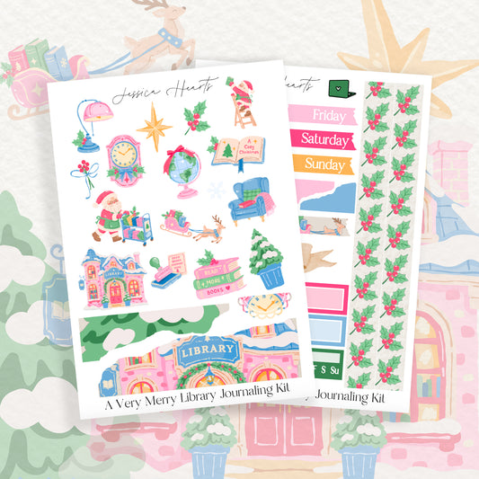 A Very Merry Library Journaling Kit