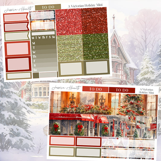 A Victorian Holiday MINI Sticker Kit *new format*