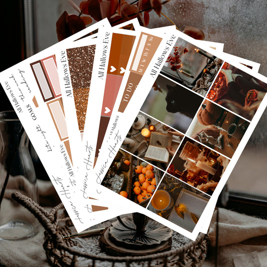 All Hallows Eve Weekly Sticker Kit