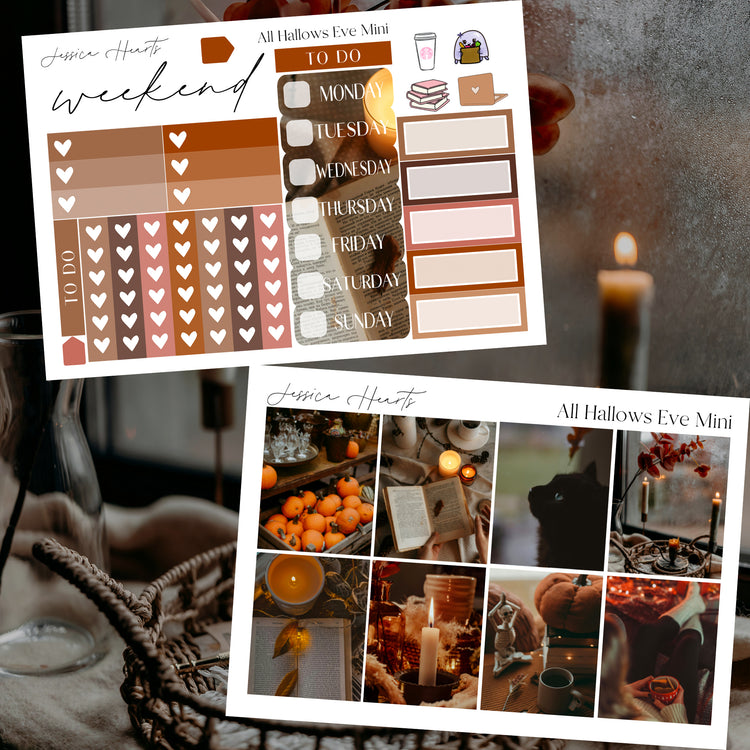 All Hallows Eve MINI Sticker Kit