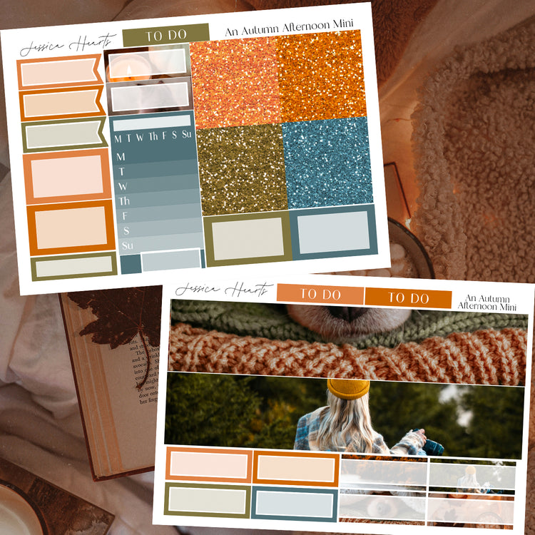 An Autumn Afternoon MINI Sticker Kit