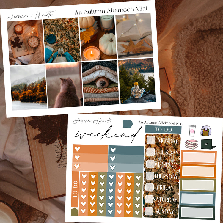 An Autumn Afternoon MINI Sticker Kit