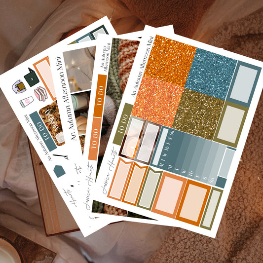 An Autumn Afternoon MINI Sticker Kit