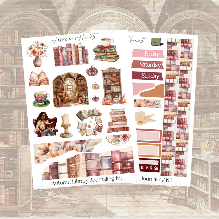 Autumn Library Journaling Kit