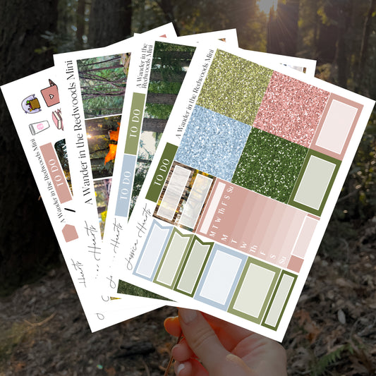 A Wander in the Redwoods MINI Sticker Kit *exclusive*