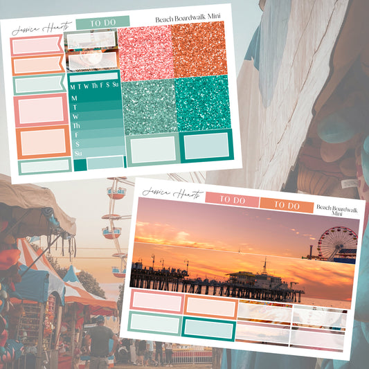 Beach Boardwalk MINI Sticker Kit