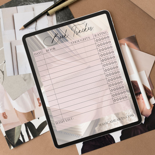 Printable Book Tracker (Digital Download)