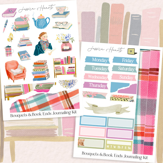 Bouquets & Book Ends Journaling Kit