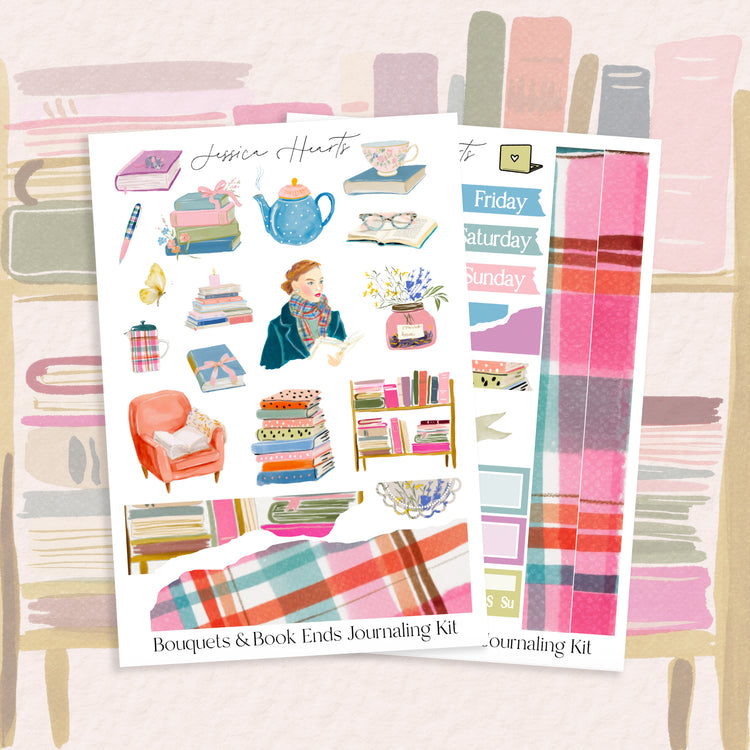 Bouquets & Book Ends Journaling Kit