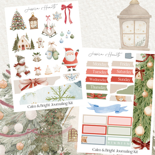 Calm & Bright Journaling Kit
