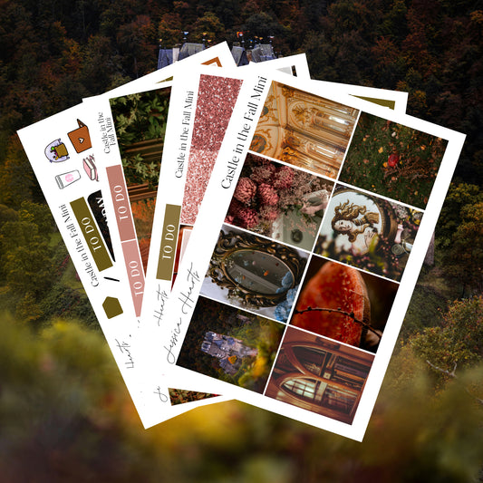 Castle in the Fall MINI Sticker Kit