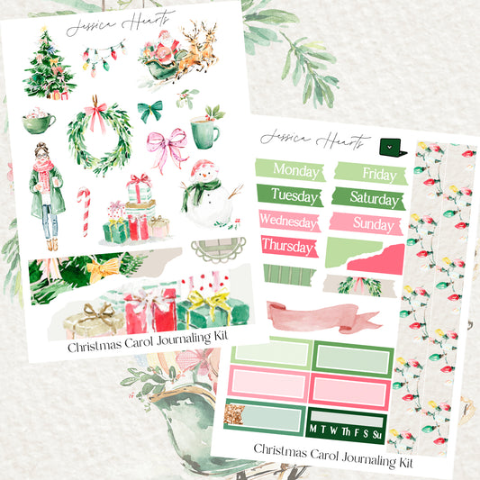 Christmas Carol Journaling Kit